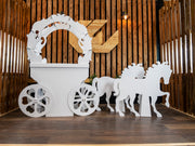 Princess Carriage & Horses Cake Display Table
